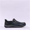 Rieker Men Luca Tex Slip On Shoe - Black Leather